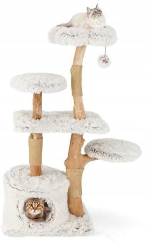 Drapak-dla-kota-pluszowy-Legowisko-Costway-135-cm-5-poziomow-szary.jpg