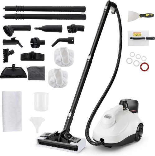 COSTWAY Myjka Parowa 2000W 5 Bar 1,8L – Czyścik Parowy z 29 Akcesoriami Do Podłóg, Okien i Tapicerki.jpg