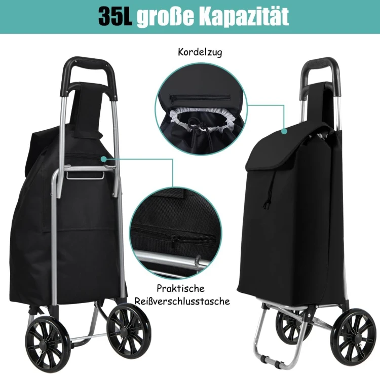 Składany Wózek Na Zakupy 35L – Lekki Wózek z Kółkami i Zdejmowaną Torbą Oxford do 35 kg.jpg