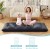 Materac Japoński Futon 90x200 cm – Składany Materac Podłogowy z Pokrowcem i Torbą Czarny.jpeg