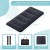 Materac Japoński Futon 90x200 cm – Składany Materac Podłogowy z Pokrowcem i Torbą Czarny.jpeg