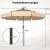 Parasol ogrodowy solarny LED 295 cm COSTWAY – 32 diody LED, 3-poziomowa wentylacja, regulacja nachylenia.jpg.jpg