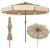 Parasol ogrodowy solarny LED 295 cm COSTWAY – 32 diody LED, 3-poziomowa wentylacja, regulacja nachylenia.jpg.jpg