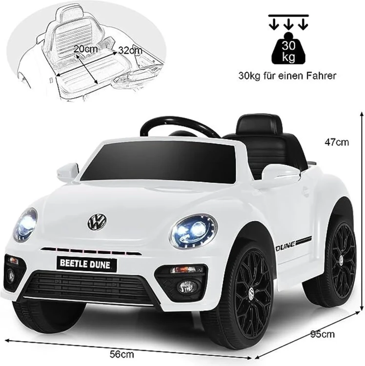 Elektryczny-samochod-Beetle-dla-dzieci-bialy-Costway-z-licencja-Volkswagen-Waga-produktu-z-opakowaniem-jednostkowym-11-kg.webp