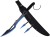 Maczeta Snake Eye Tactical Fantasy 63,5 cm z 2 nożami Kunai i pochwą.png.jpg