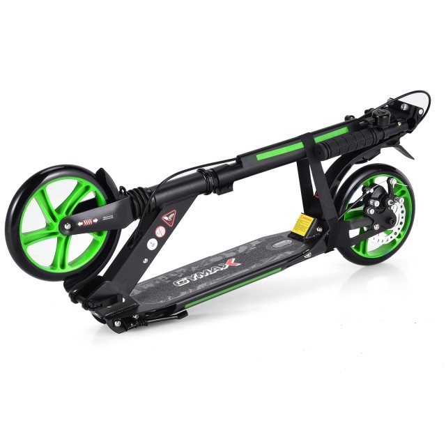 Hulajnoga Miejska Składana z Dużymi Kołami 200 mm – Regulowana, Amortyzowana, do 100 kg.jpg