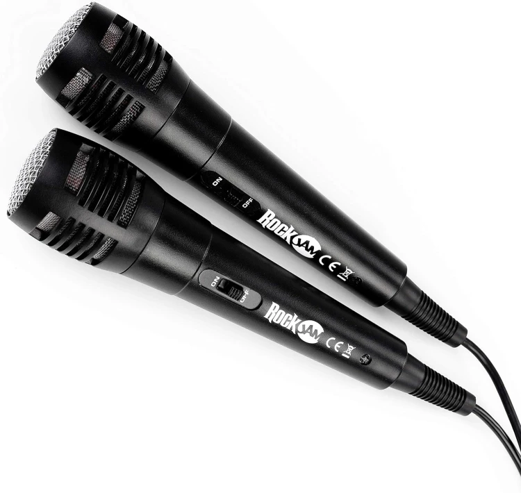 RockJam Zestaw Karaoke Bluetooth 10W 2 Mikrofony LED USB AUX.jpg