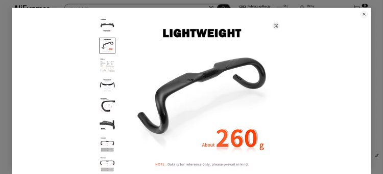 Screenshot 2025-09-19 at 12-48-08 TOSEEK TR30 ultralekka kierownica rowerowa z włókna węglowego 380_400_420_440mm matowa wewnętrzna kierownica do roweru drogowa - AliExpress 18.png